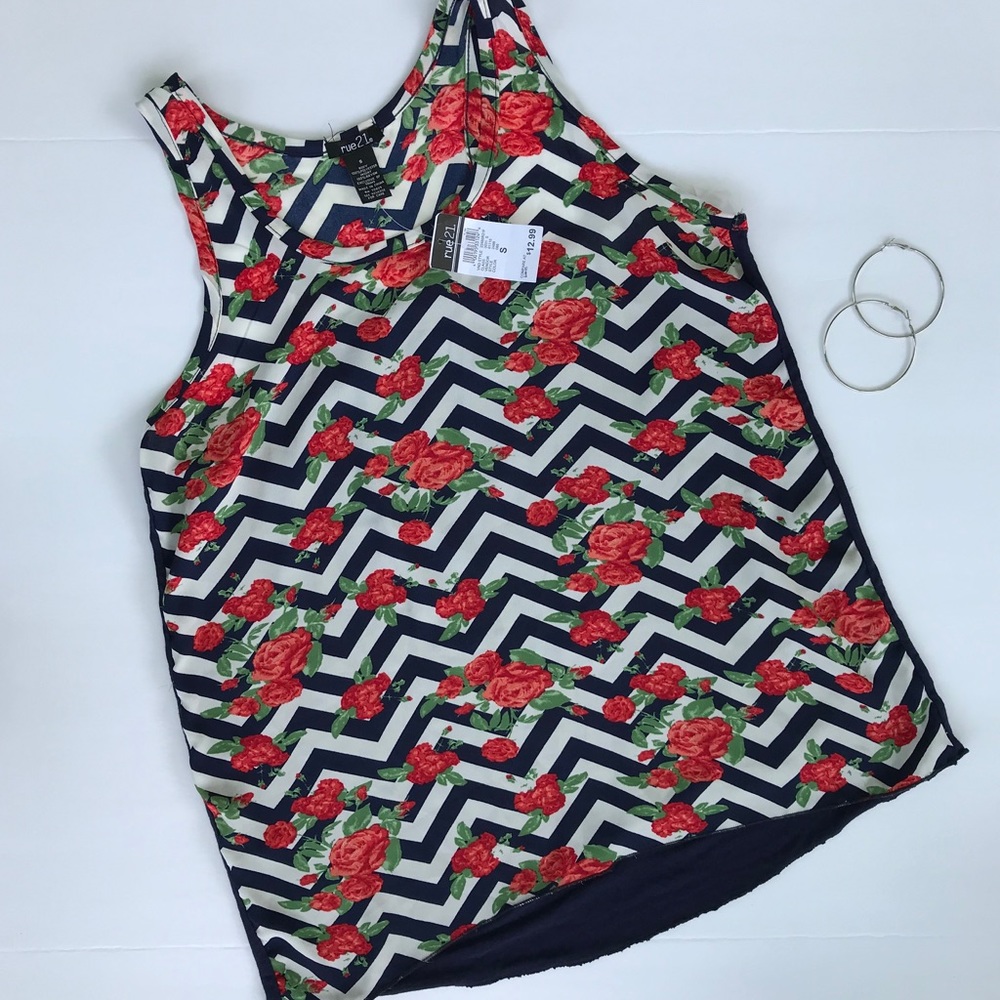 Floral Tank Top